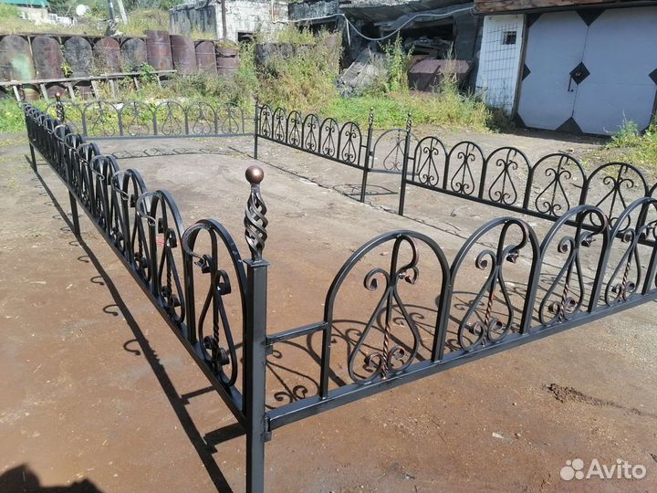 Кованные оградки