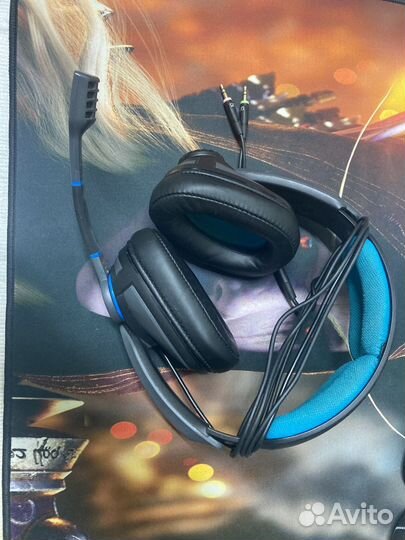 Наушники с микрофоном sennheiser GSP-300