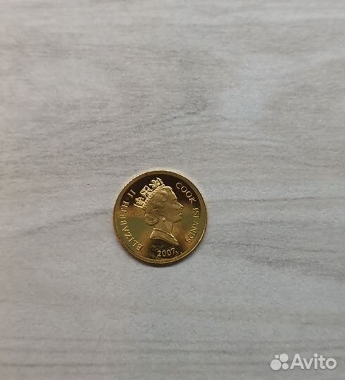 Золотая монета