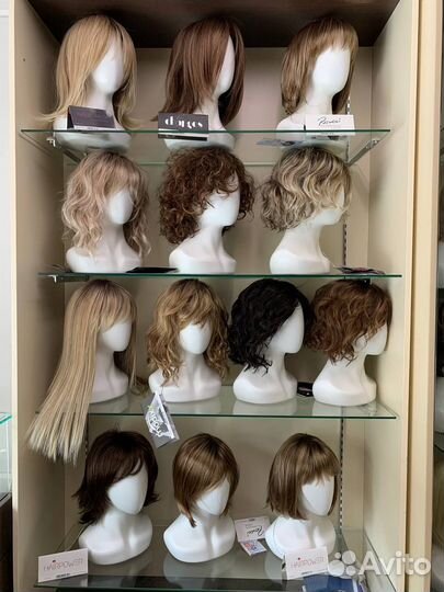Парики, хвосты, пучки, накладки в ассортименте