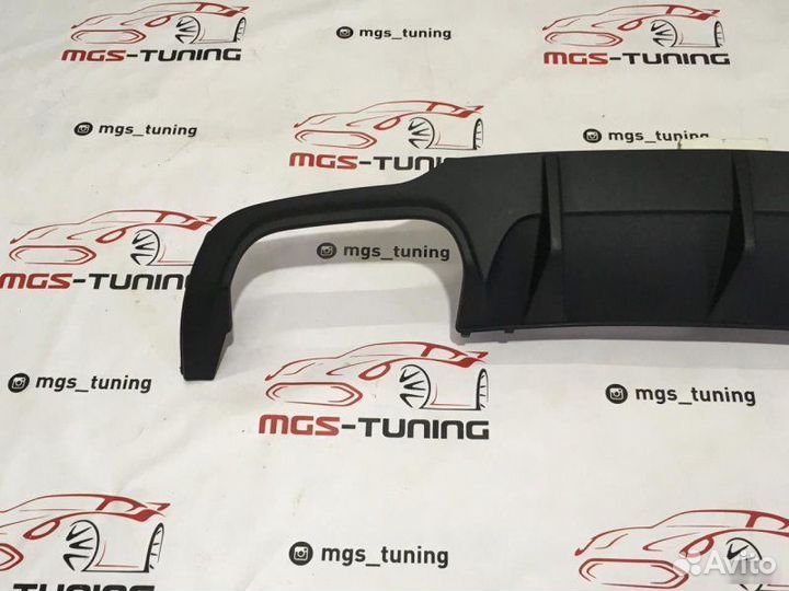 Mercedes С63 AMG диффузор