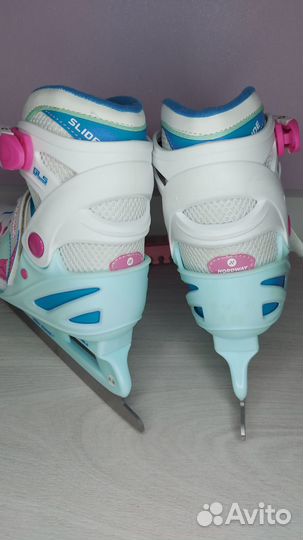 Коньки детские раздвижные Nordway Slide 31-36