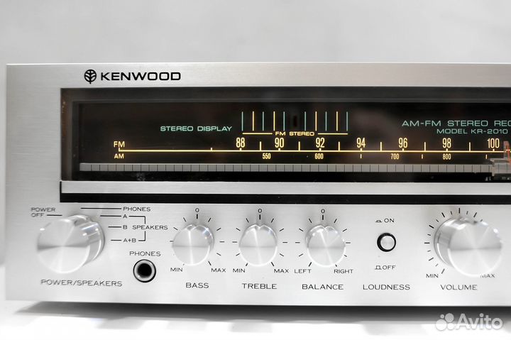 Стереофонический Ресивер Kenwood KR-2010, 1980г