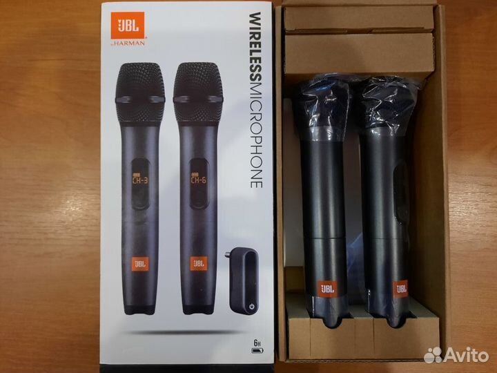 Микрофоны Jbl Wireless microphone оригинал (новые)