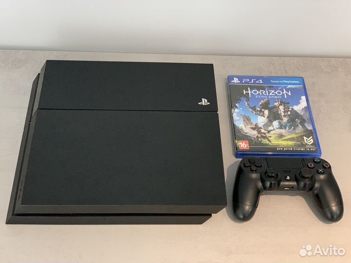 Sony PlayStation 4 FAT 500 GB + игра