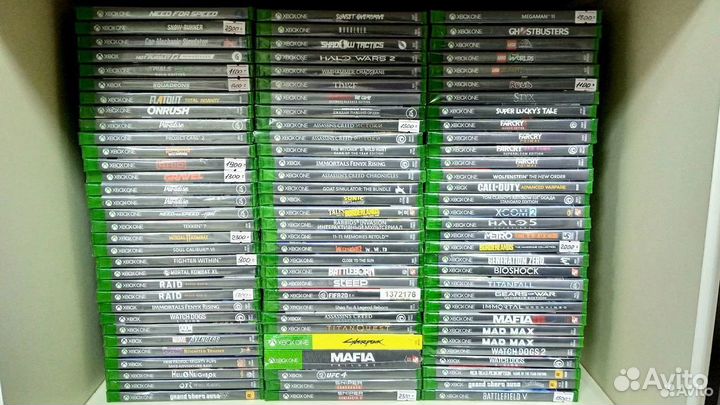 Диски Xbox One новые
