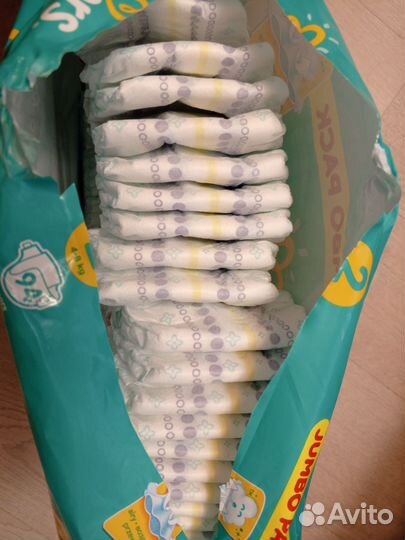 Подгузники pampers 2