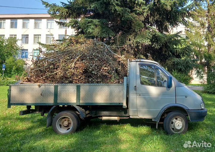 Вывоз мусора контейнером 6м3