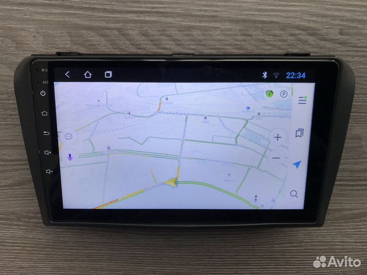 Магнитола Mazda 3 1 BK с камерой заднего вида