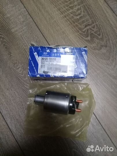 Реле втягивающее стартера Hyundai-KIA