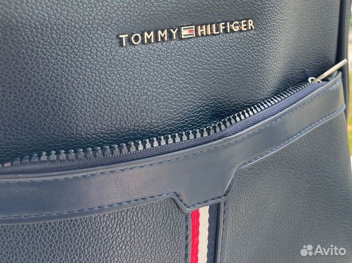 Рюкзак tommy hilfiger синий