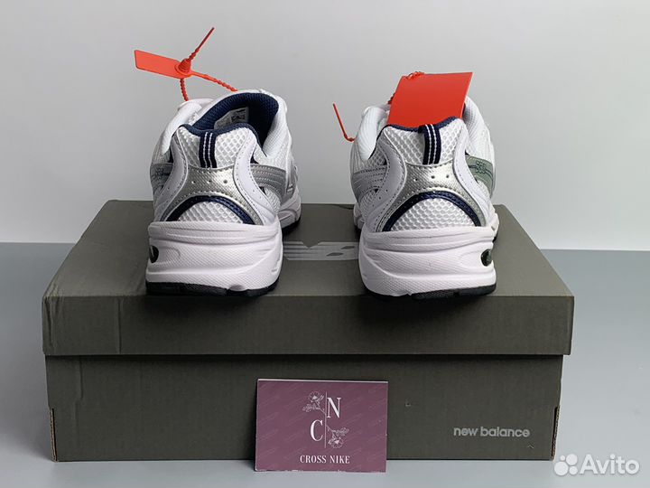 New Balance 530 White Natural Indigo