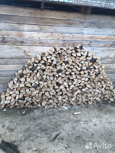 Дрова березовые колотые
