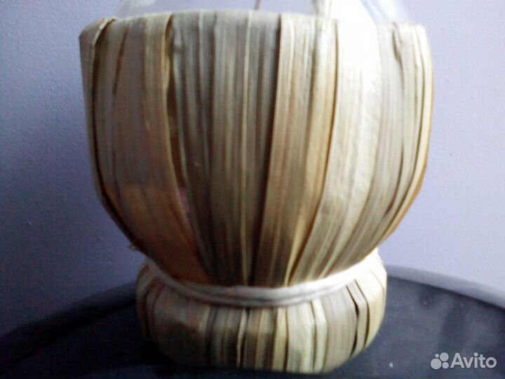 Бутылка в плетенке