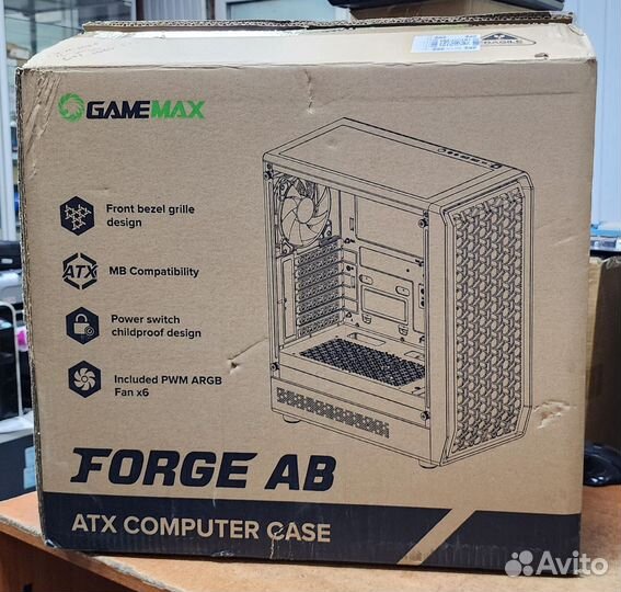 Игровой пк i3-10105f/16Gb-DDR4/GTX-1080