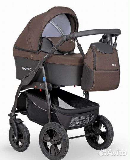 Коляска 3 в 1 verdi sonic plus