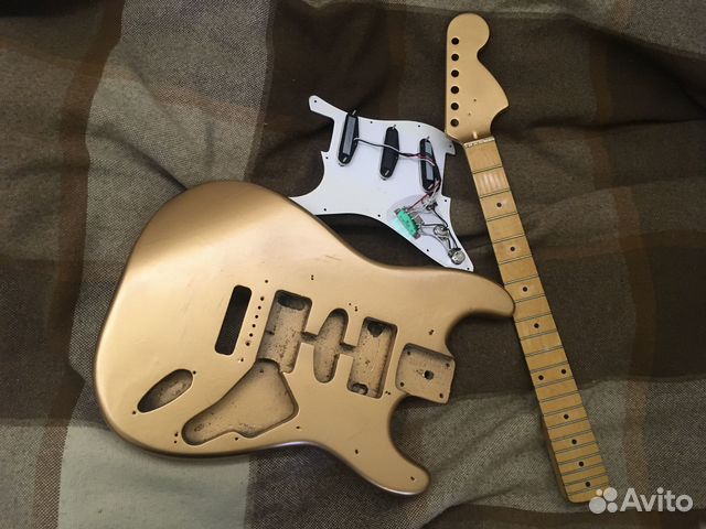 Гриф Fender оригинал большая голова Mexico MIM