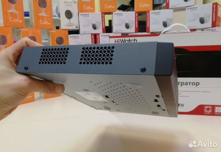 POE 8 каналов IP видеорегистратор DS-N308P(C)