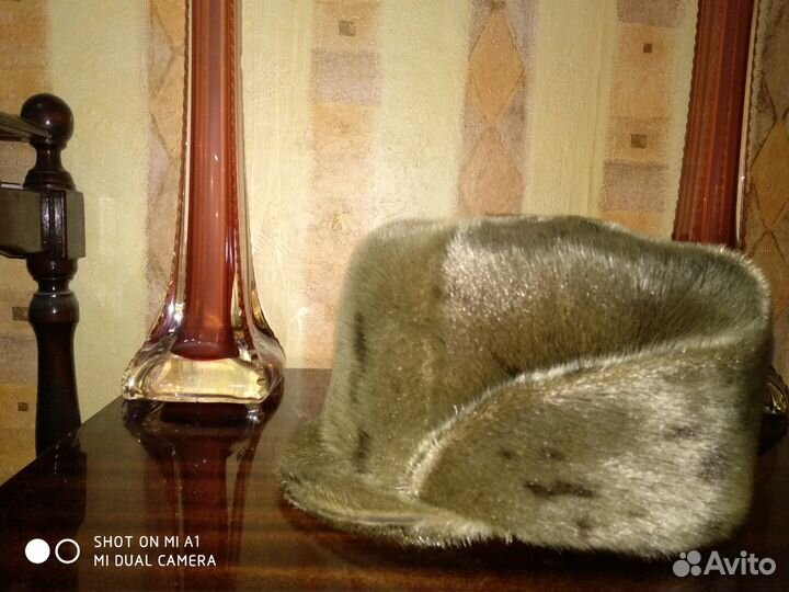 Мужская кепка из нерпы