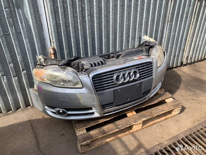 Срез морды Audi A4 B7 2,0 ксенон Ауди А4 В7