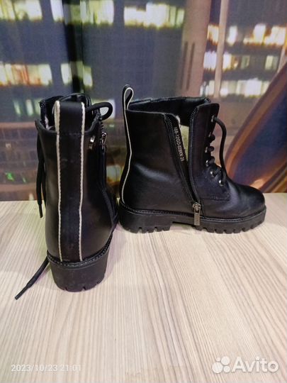 Зимние ботинки для девочки размер 29