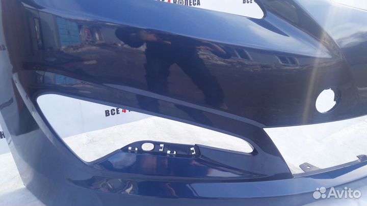 Новый Бампер Hyundai Solaris цвет Синий ZD6