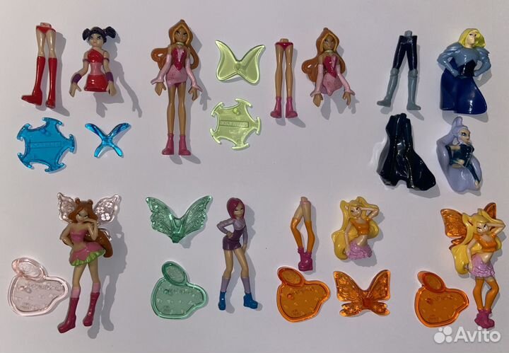 Фигурки винкс winx киндер kinder