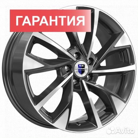 Диски K&K Роквуд алмаз черный 7x17 5x112 ET 40 Dia 57.1