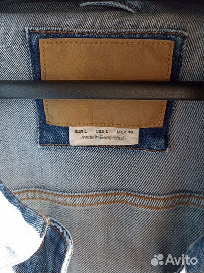 Джинсовка мужская Pull and bear