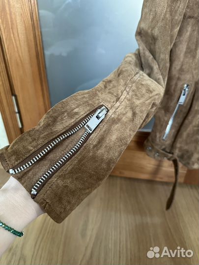 Zara косуха коричневая