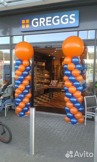 Арка из шаров украшение дверей