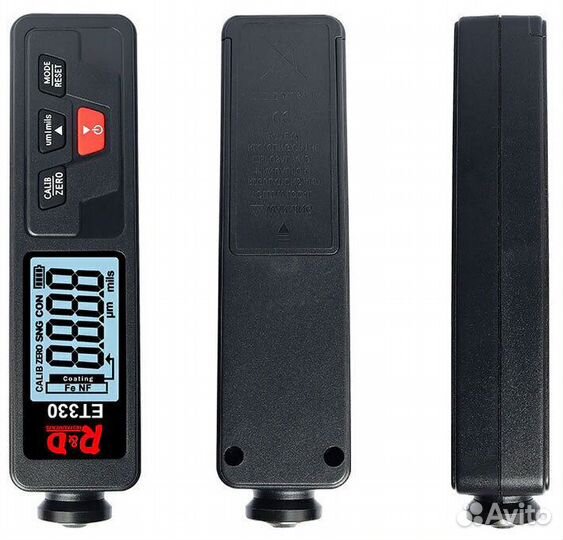 Толщиномер лакокрасочного покрытия R&D ET330