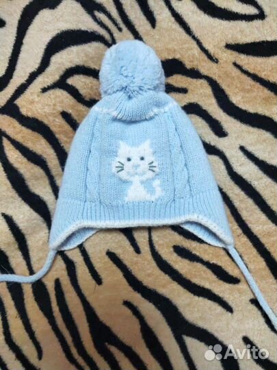 Супер шапочка зимняя для малыша