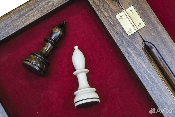 Шахматы Турнирные-2 инкрустация 40, AZ107, Zeynalyan 63175