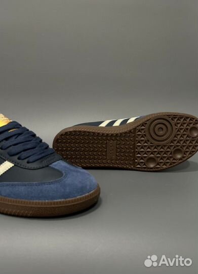 Кроссовки Adidas Originals Samba Og Blue Люкс