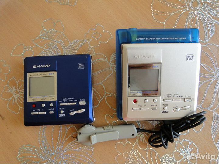 Md плеера пишущие sony sharp и panasonic