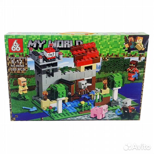 Конструктор My World Ворота в ферму, 330 деталей