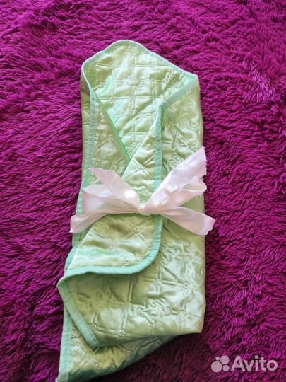 Одеяльце детское новое стёганое