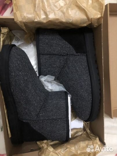 Новые Ugg mini twid черные в коробке