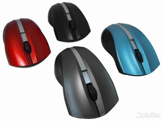 Мышь беспроводная G-146 4кн. USB, черная