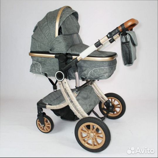 Коляска для новорождённых Luxmom