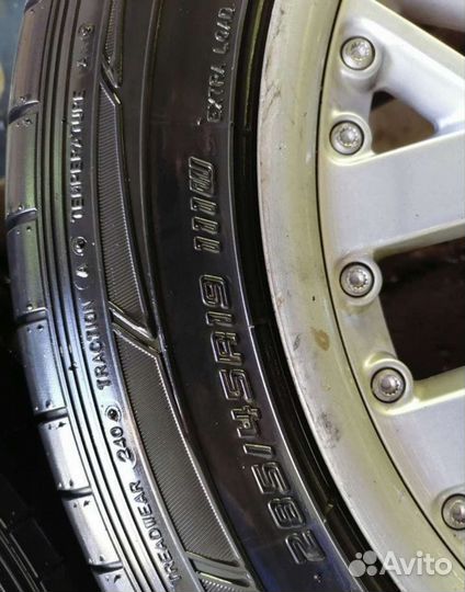 R19 Dunlop Direzza Sport Z1 Star Spec 285/45, PCD 5x120 DIA 72.6