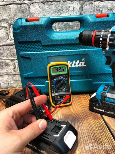 Аккумуляторная дрель шуруповерт makita 24v