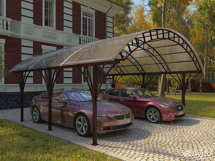 Металлические навесы