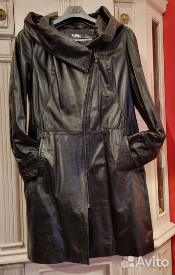 Пальто женское 48-52 натур кожа новое