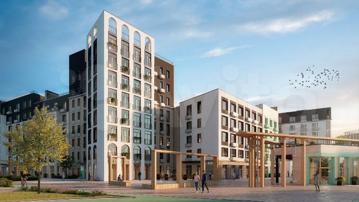 3-к. квартира, 73 м², 2/8 эт.