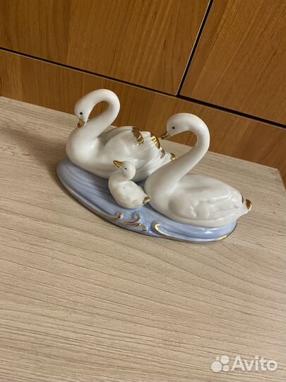Лебеди фарфор СССР