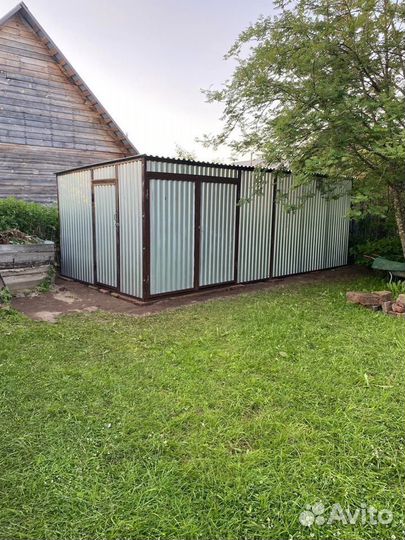 Гараж металлический