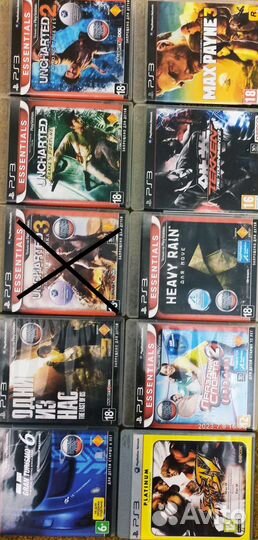 Диски на ps3