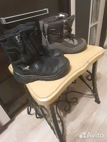 Сапоги зима ecco р. 30
